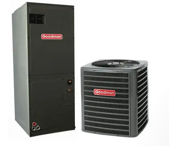 2.5 Ton 15.2 SEER2 Goodman Single Stage Split System Air Conditioner ...